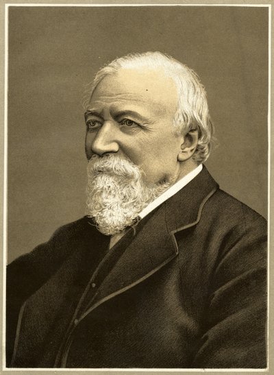 Robert Browning, 1887 by English Photographer